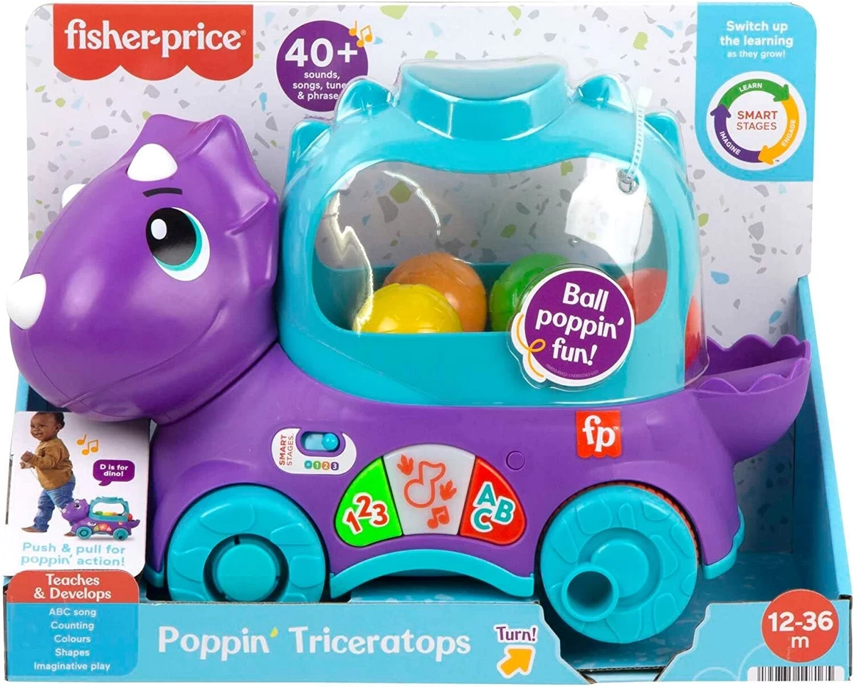 Fisher price popping clearance dino