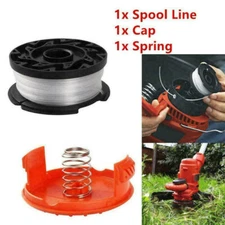 Orange Cover Cap+Spool Line Top For Black & Decker Spare String Trimmer Strimmer