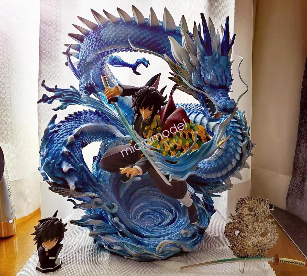 HB Hero Belief Studio Demon Slayer Tomioka Giyuu Statue Figure