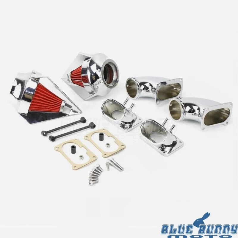 For Suzuki Boulevard M109R Aluminum Engine Cone Air Cleaner Kits Intake Filter - Image 3 of 4