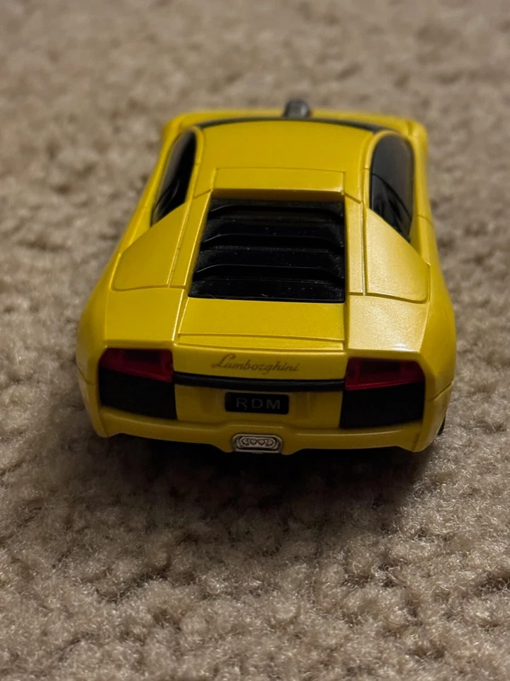 Used Working Road Mice Yellow Lamborghini 2.4G RF Wireless Mouse *FREE SHIPPING* - Image 3 of 4