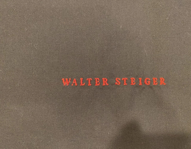 Lot Of 2 Walter Steiger Shoe Storage Dust Bags - image 3