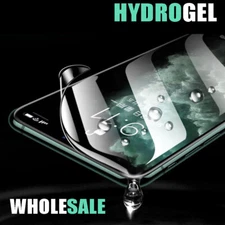 Wholesale Soft Clear Hydrogel Screen Protector For iPhone 7-16 XR Mini Pro Max
