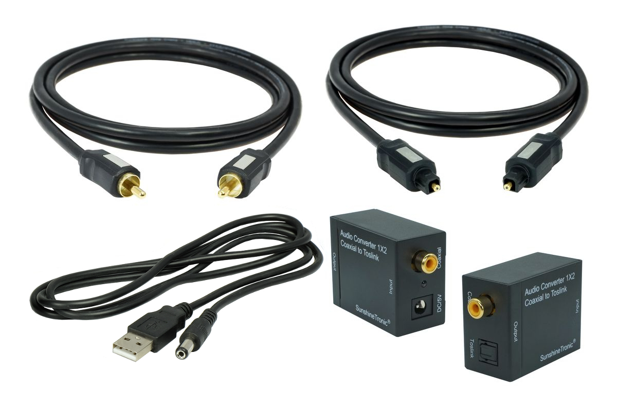 SunshineTronic Premium Subwoofer Y-Cable – 4x Shielded, 3x RCA Male To 15M, Black