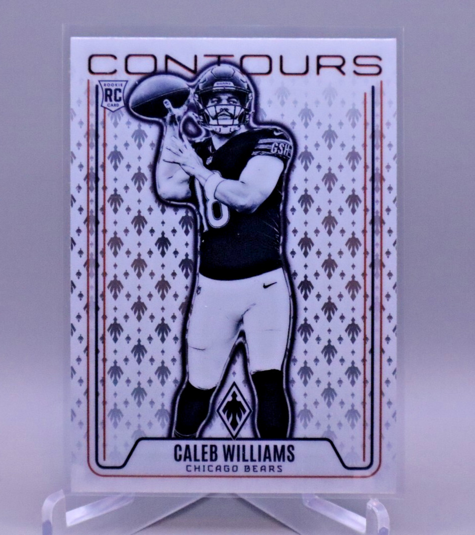 2024 Panini Phoenix - Contours Caleb Williams (RC) Chicago Bears - K050