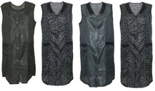 Grembiule camice grembiule casacca Dederon nylon lutto nero 