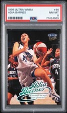 1999 Ultra WNBA Adia Barnes Rookie Card PSA 8 Arizona Wildcats SMU Mustangs
