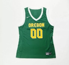 Nike Oregon Ducks Crossover Basketball Jersey Women's M CQ4356 Green White