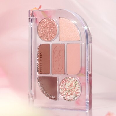 PERIPERA Sim:plain Eye Palette 12g #06 Chiffon Blossom2024 S/S K-Beauty