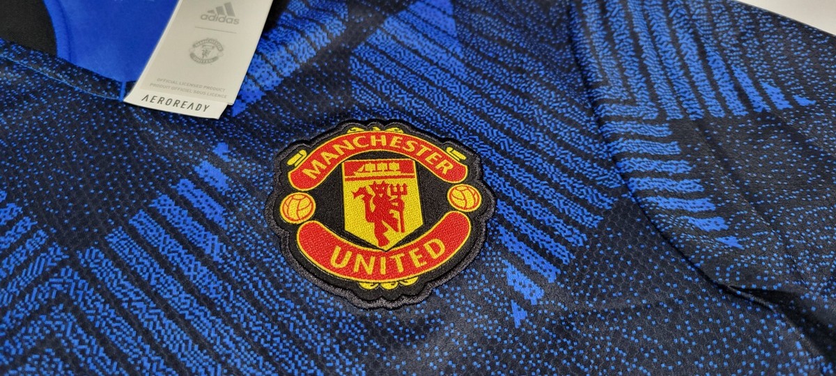 Adidas Mens 2021-22 Manchester United Third Soccer Jersey GM4616