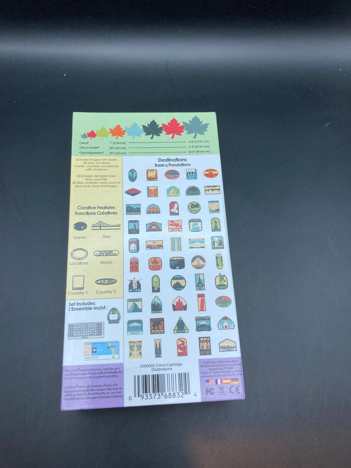 Cricut Cartridge Destinations Complete Linkage Unknown eBay