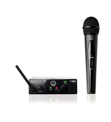 AKG WMS40 UHF MINI Handradio Mikrofonsystem Festfrequenz 863.1