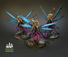 Plague Drones of Nurgle - Maggotkin ** COMMISSION ** painting daemons warhammer