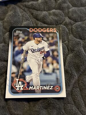 2024 Topps Series 2 Base 492 J.D. Martinez, Los Angeles Dodgers | eBay