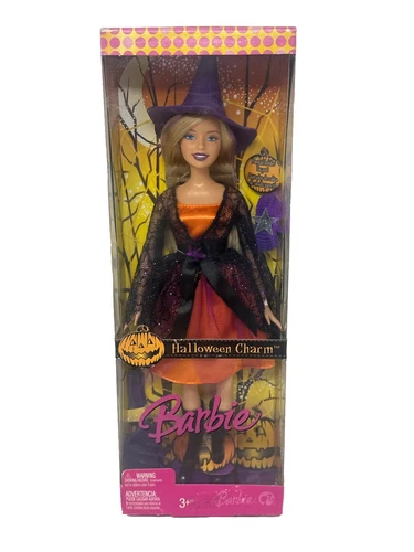 Barbie Halloween Charm Rare African American Doll 2006 Mattel J9204 NRFB