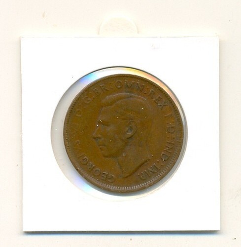 1951 Australian Penny "PL." London Mint - Bild 2 von 2