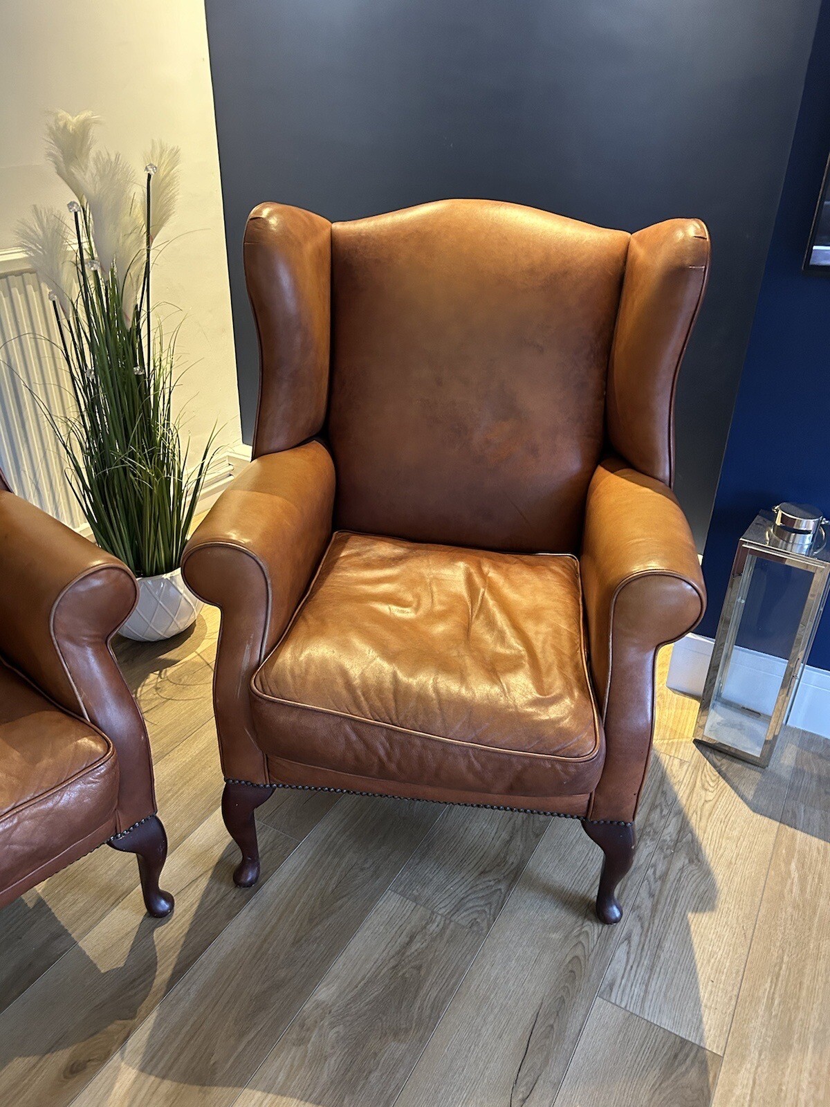 Leather Laura Ashley High Back Chairs eBay