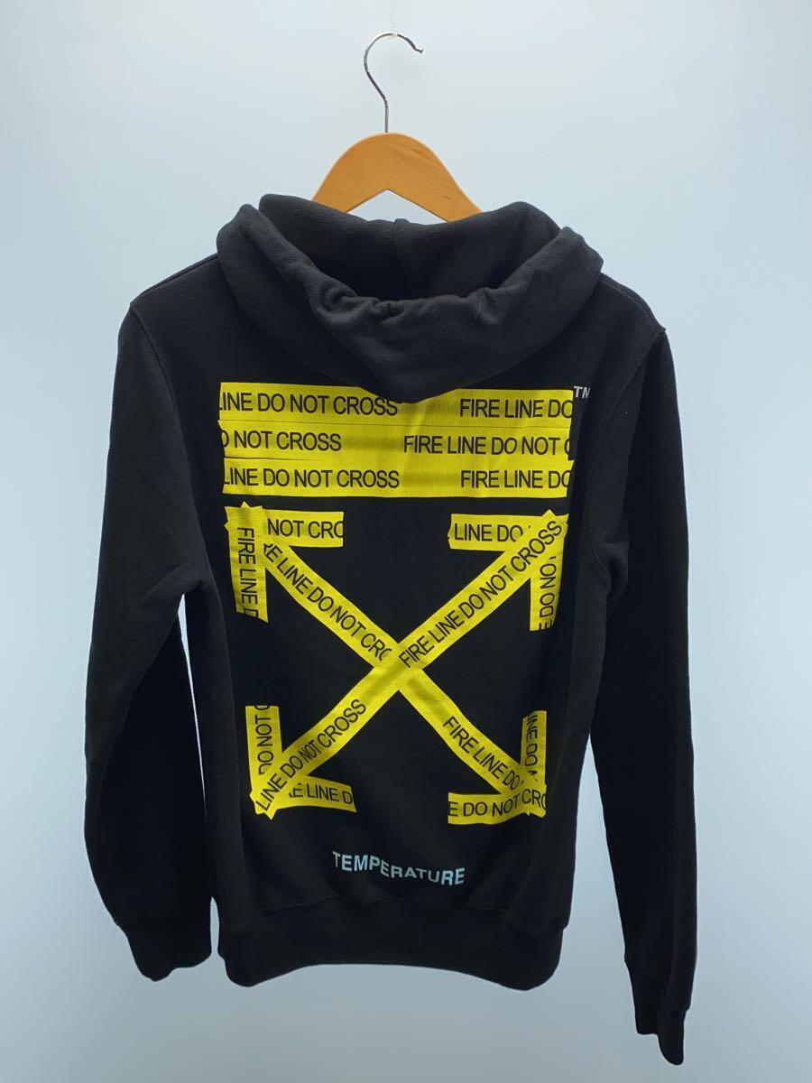 OFF-WHITE 18SS Fire Tape Hoodie スウェット OFF-WHITE-Oversized-Firetape-