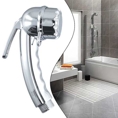 Duschkopf Handbrause mit Start / Stop Taste für Wohnmobile, Wohnwagen Badewannen - Bild 7 von 9