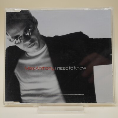 Marc Anthony - I Need To Know | Maxi CD | Zustand sehr gut