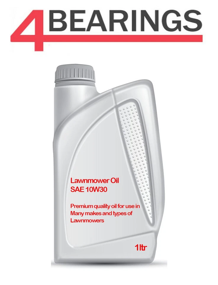 QUALCAST PETROL LAWNMOWER SAE30 ENGINE OIL 1LITRE BOTTLE