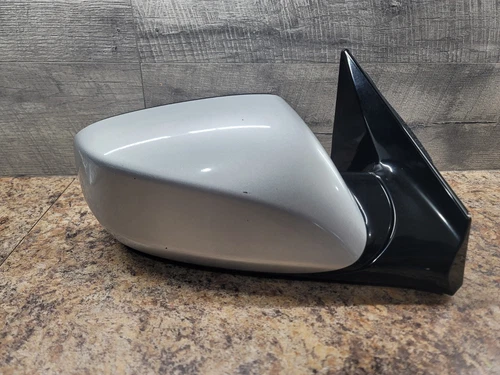 Passenger RH Side Silver Door Mirror Power 2013-2016 HYUNDAI SANTA FE OEM 5 Pins