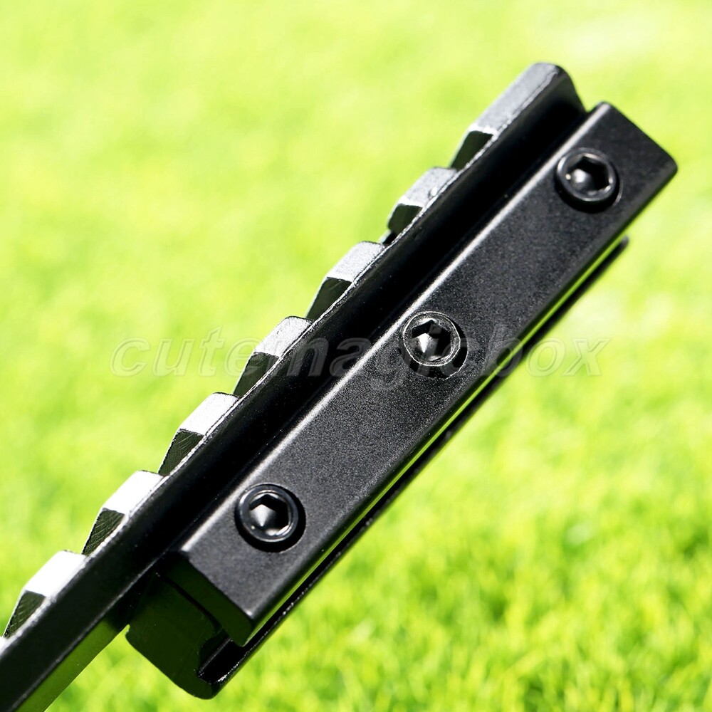 Dovetail To Picatinny Rail Adapter Mount - 11mm To 20mm Riser Extender For Scopes
