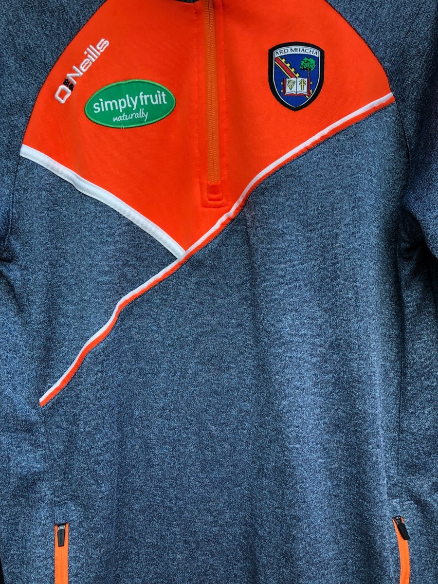 Armagh GAA Training Top O'Neills Gaelic Football 1/4 Zip Jacket