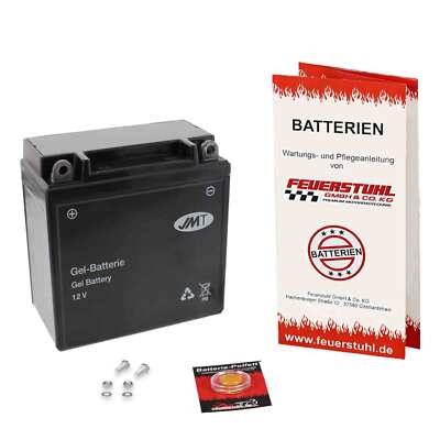Batterie GEL Generic Worx 125, 2012-2013, wartungsfrei, geladen, inkl 7,50 Pfand