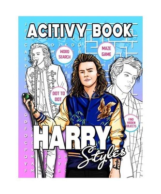 Harry Styles Activity Book: An Captivating Book Can Help You Relax, Relieve Stre