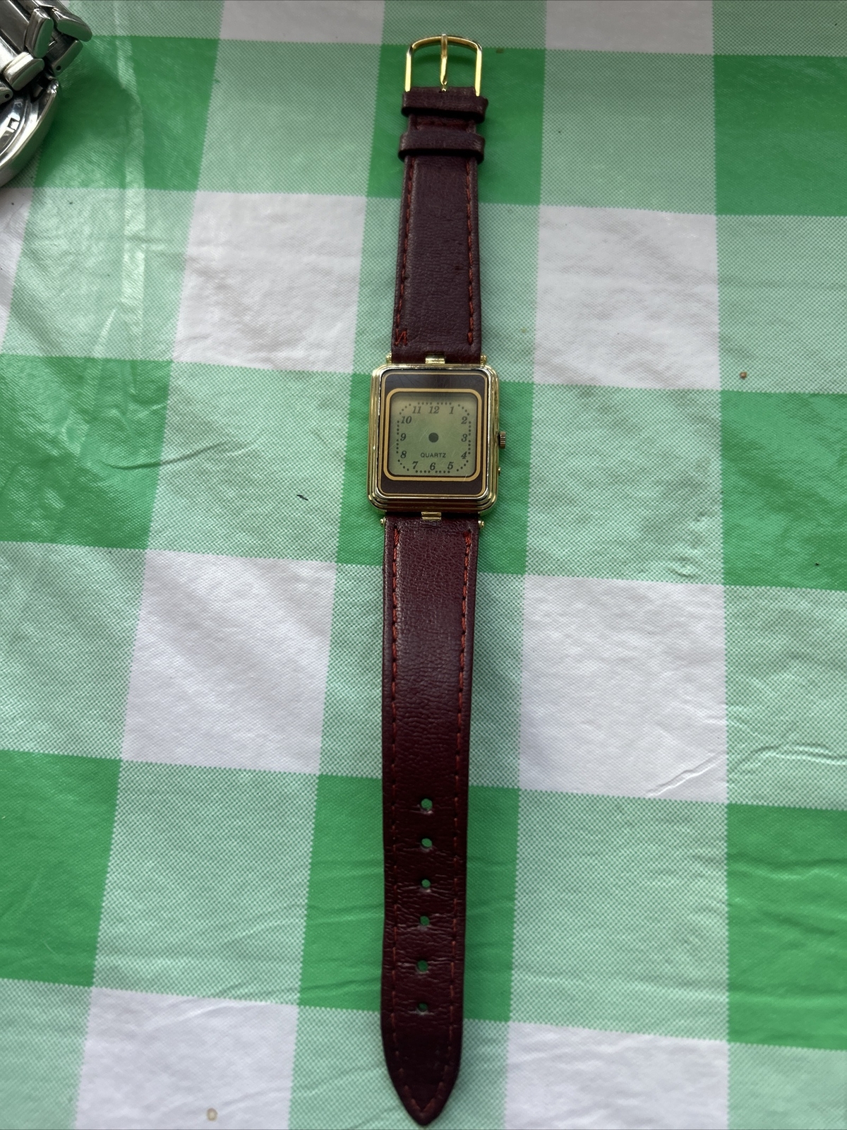 MARCEL RECTANGULAR LADY'S LIQUID QUARTZ ANALOG WA… - image 2