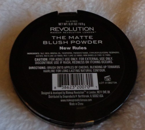 New Makeup Revolution The Matte Blush Choose Shade 0.31oz/8.9g - Picture 5 of 5