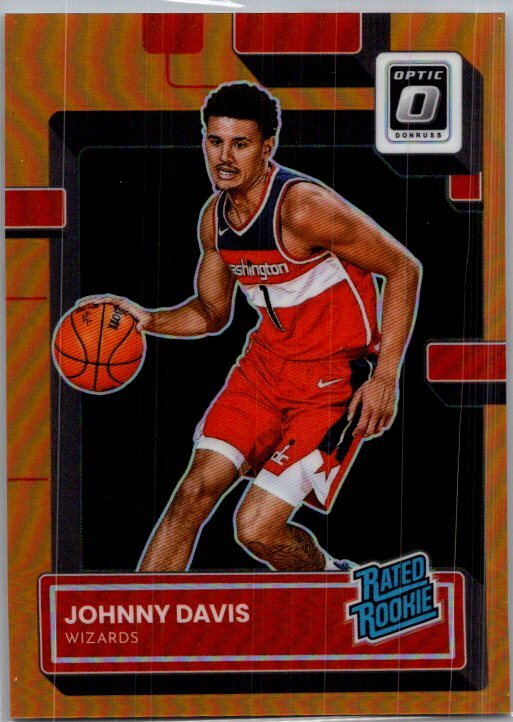 2022-23 Donruss Optic #206 Johnny Davis Orange /199