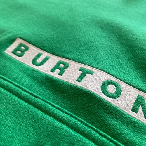 Burton Northline Pullover Hoodie - Green - Medium - Embroidered - Picture 7 of 20