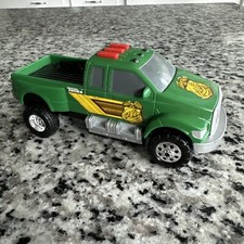 2008 Hasbro Tonka Mini Green Park Ranger Truck 6.5  Red Buttons Lights  Sound