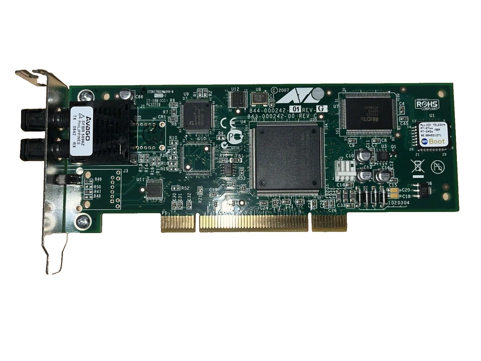 Allied Telesis AT-2701FX/ST-901 100Mbps Dual-Port 100Base-FX Network Interface C - Image 2 of 4