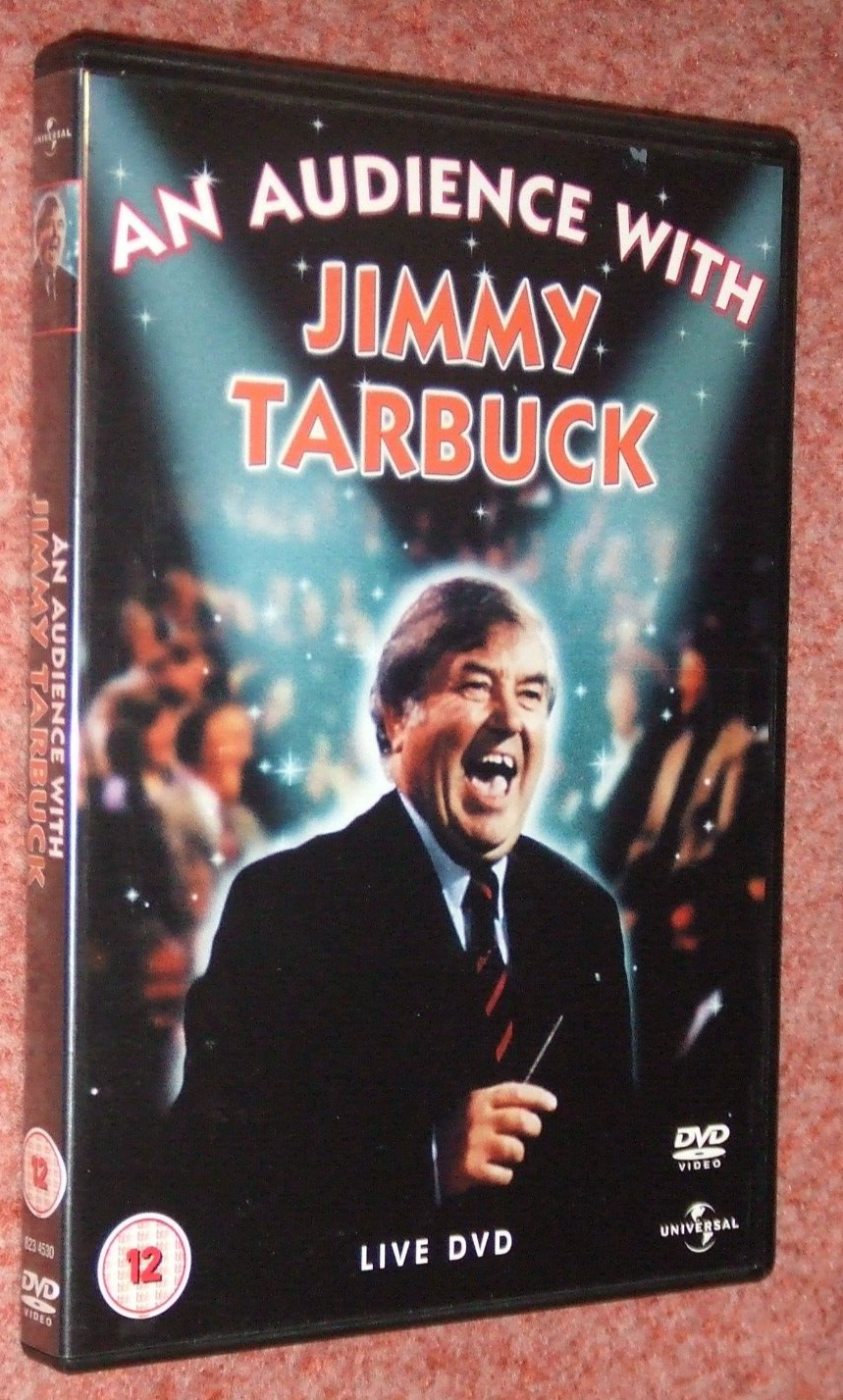 AN AUDIENCE WITH JIMMY TARBUCK DVD LIVE UK STAND UP COMEDY SHOW CELEBRITIES RARE