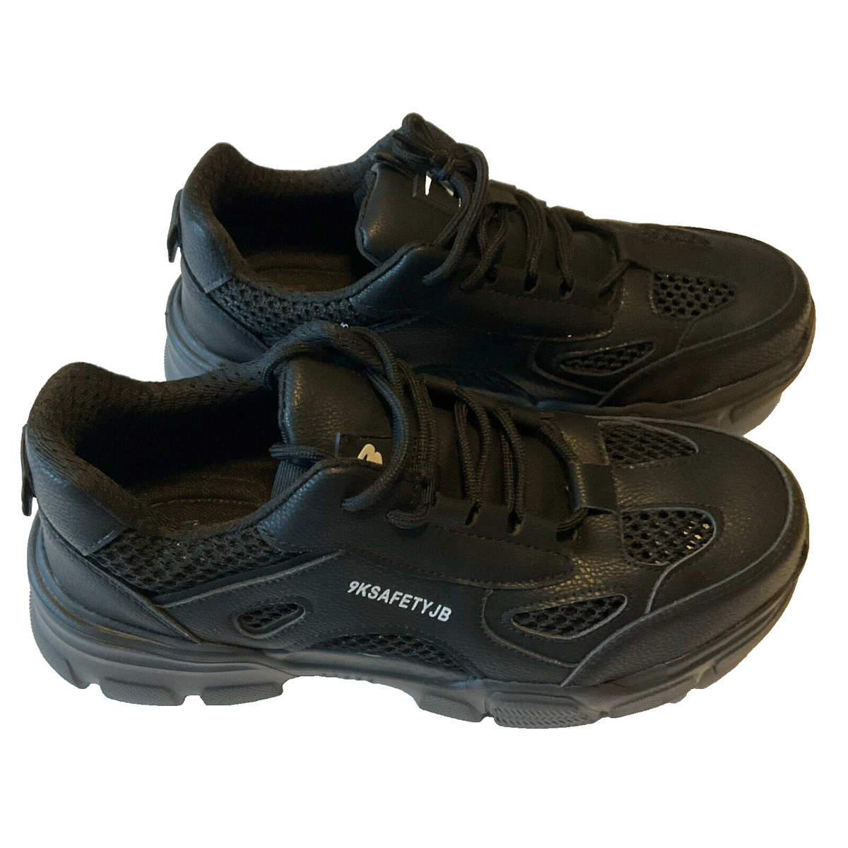 9K Safety Jb Shoes Mens Size 9.5 Black Safety Toe | eBay