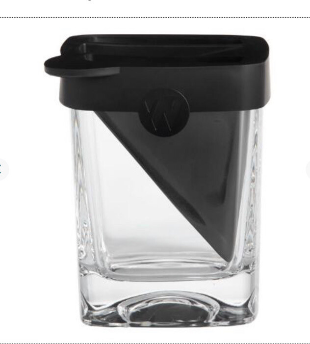 Corkcicle Whiskey Silicone Ice Cube Wedge Form and Glass Cocktail WH29