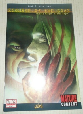 Scourge Of The Gods # 2 2009 Marvel Soliel Valerie Mangin Aleksa Gajic