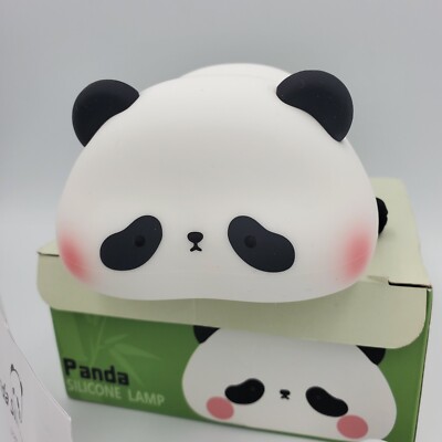Dreaming My Dream Soft Squishy Silicone Cute Panda Lamp W/ 3 Dimmable Setting
