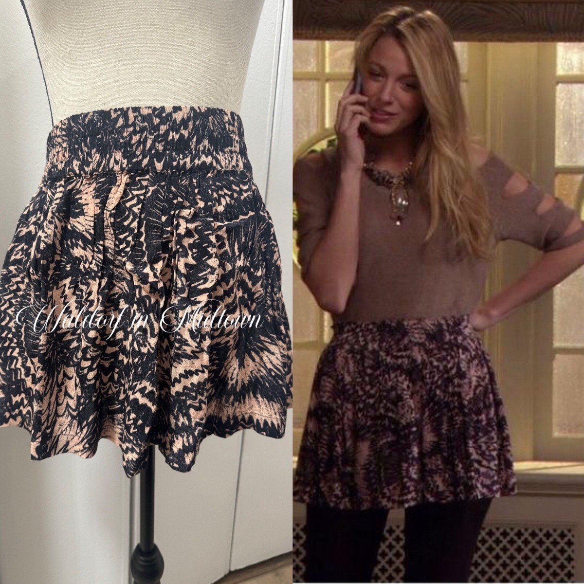 ASO SERENA VAN DER WOODSEN SKIRT