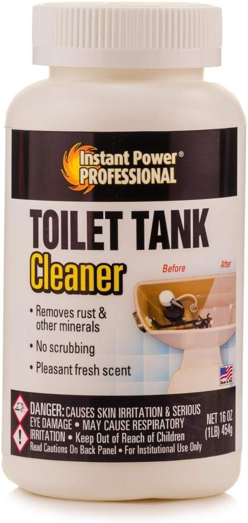 Instant Power 1 lb Toilet Tank Cleaner for Fresh & Clean Bowls