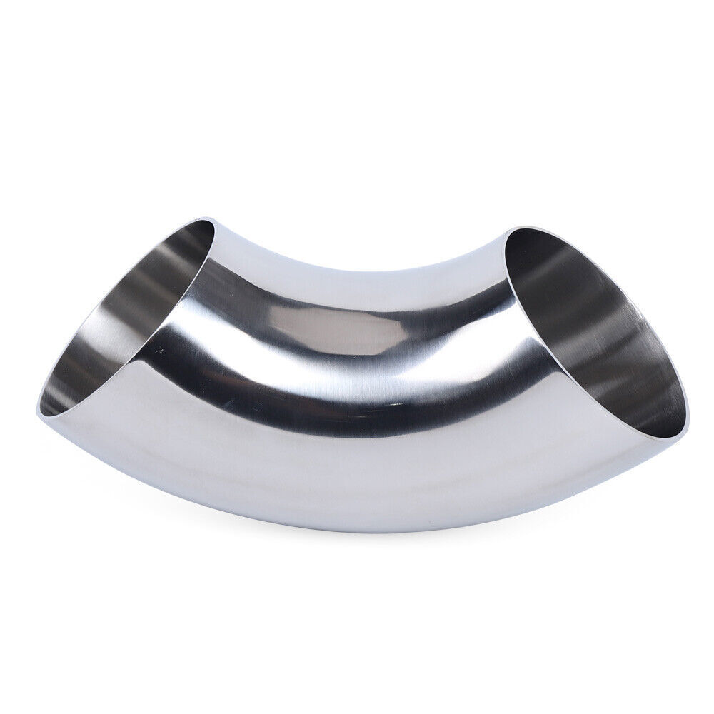 4 Inch 90 Degree Bend Elbow Exhaust Pipe 304 Stainless Steel High