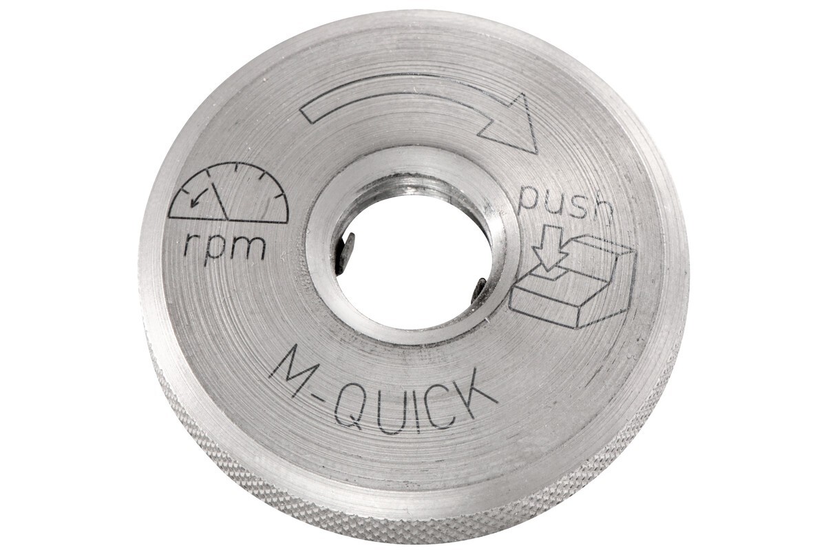 METABO ANGLE GRINDER QUICK CHANGE FLANGE LOCKING NUT M14 - 630802000