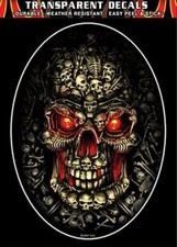 Skull Made Of Skull Decal