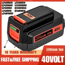 40 Volt for Black and Decker 40V 3.0Ah Max Lithium Battery LBX2040 LBXR36 LST136