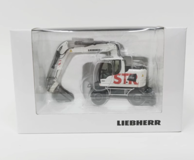 1:50 NZG LIEBHERR A918 Wheeled Excavator Strabag Construct Machine