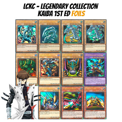 lckc yugioh card list Yugioh LCKC Legendary Collection Kaiba Ultra Secret 1st Ed NM pick your  card