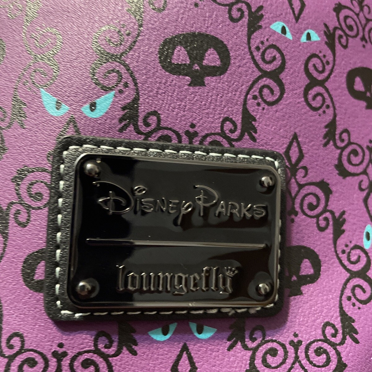 Disney Parks Glow Haunted Mansion Loungefly Bucket Crossbody  display picture 2